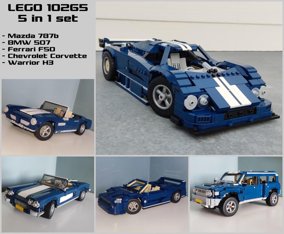 Lego 10265 5 in 1 Alternative set