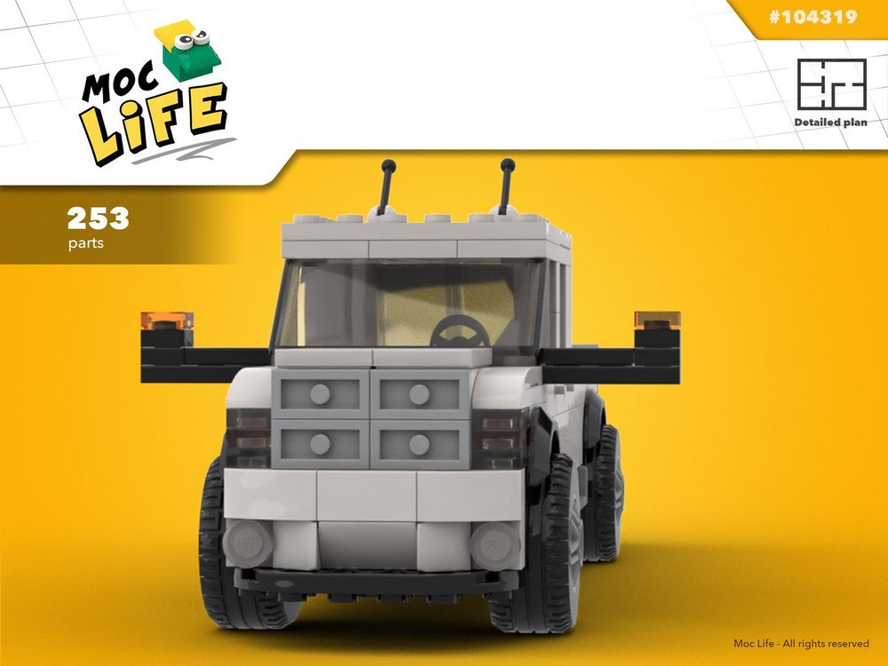 Lego Ram 1500 mega cab long bed