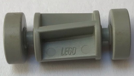 Lego Fabuland Utensil Lawnmower Blades with Wheels / Light Gray