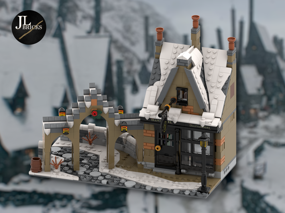 Lego Ollivanders Hogsmeade Village Expansion