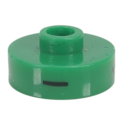 Lego Pen Bead, Round Short, Flat Edge with 'I', '6', 'R' Print