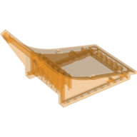 Lego Stunt Ramp 8 x 15 x 6 / Trans-Orange