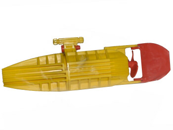 Lego Electric, Motor with Boat Propeller and Rudder 14 x 4 x 4, 3-Blade Propeller