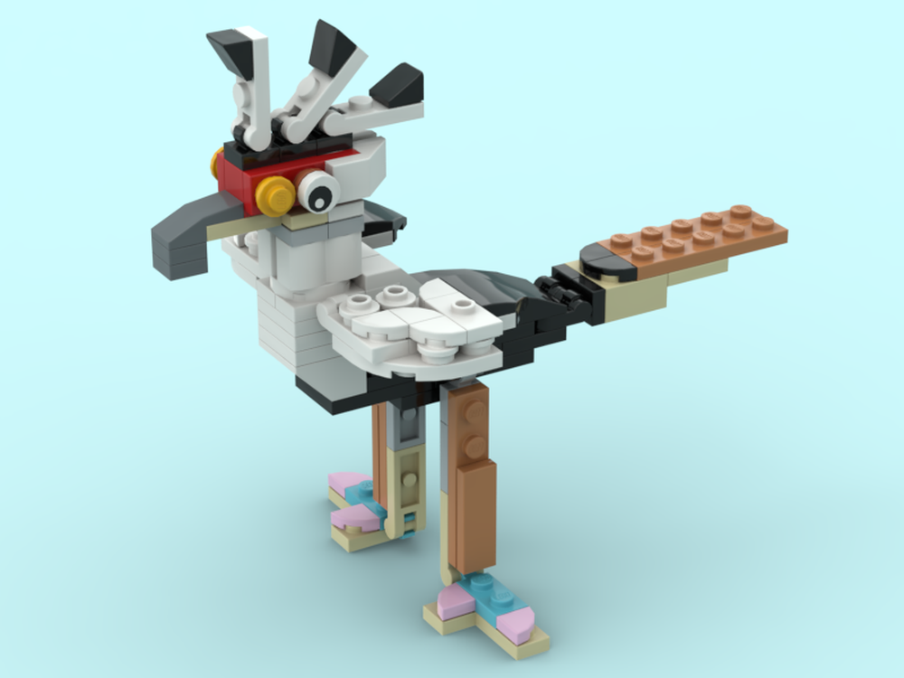 Lego 31137 Secretary Bird