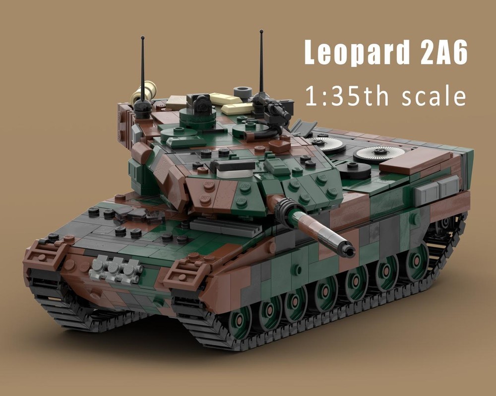 Lego Leopard 2A6 - 1:35th scale