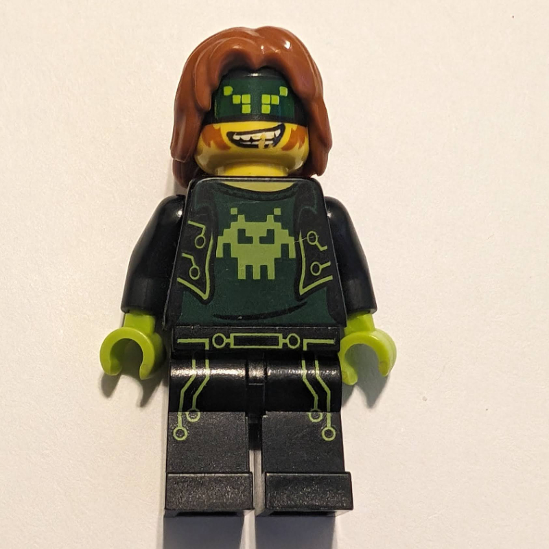 Lego Terabyte with Dark Orange Hair