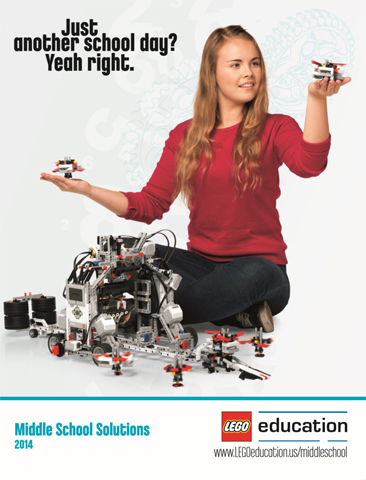 Lego 2014 Small US Education Brochure (Middle School Solutions)