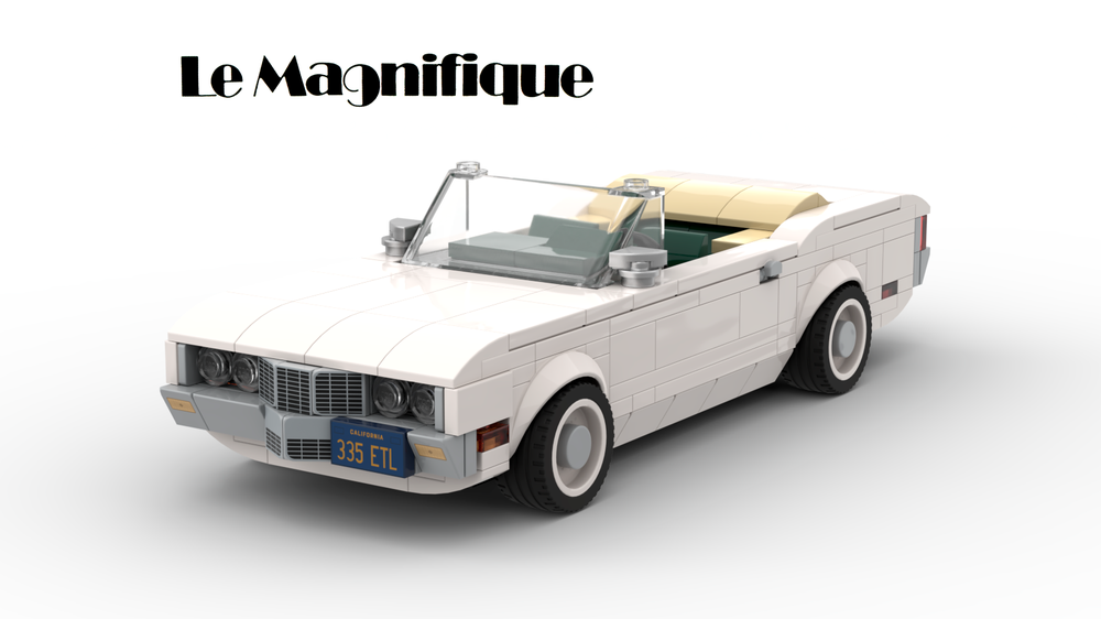 Lego 1972 Ford LTD Convertible 'Le Magnifique'