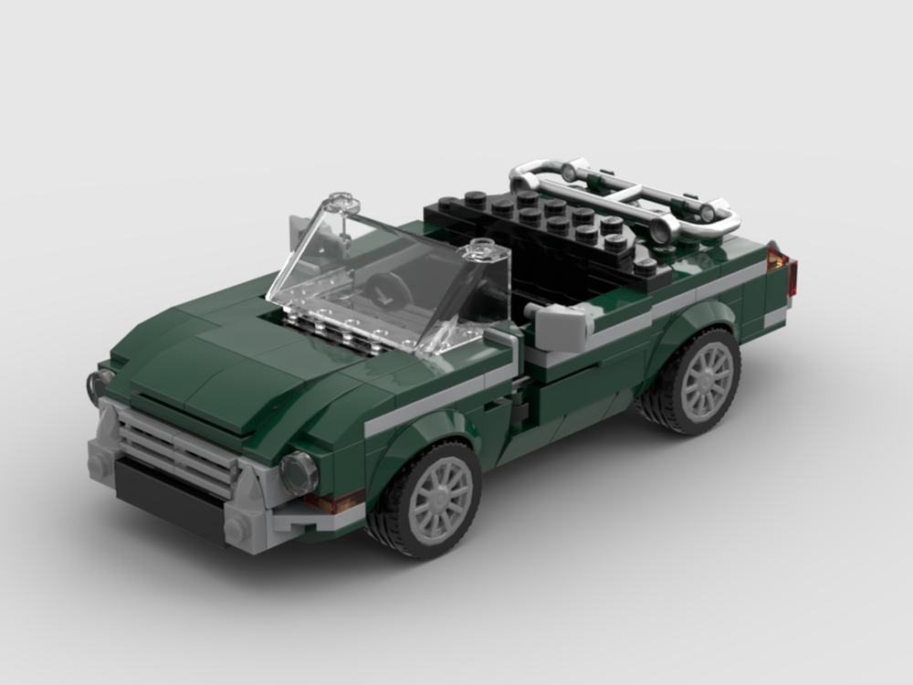Lego 1966 MGB GT Roadster - 8 stud wide