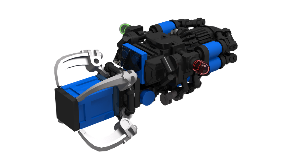 Lego Micro Scale Neo-Classic Cargo Tender