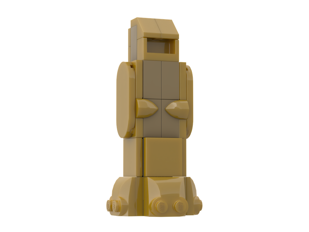 Lego Emperor Statue