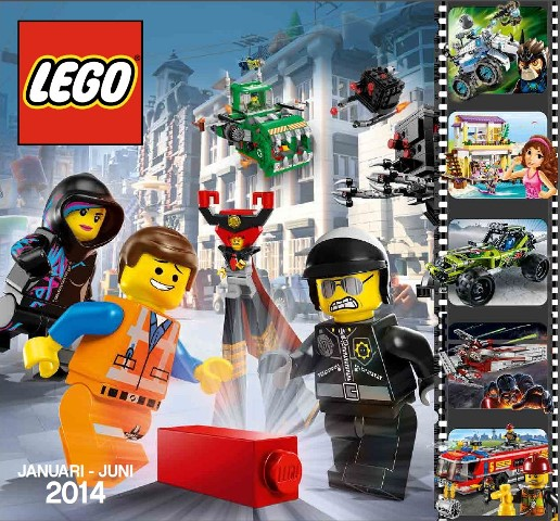 Lego 2014 Large Dutch January - June (607.8696-NL)