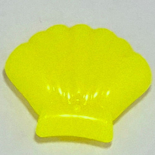 Lego Animal, Sea Life Set, Clam Shell Large / Vibrant Yellow