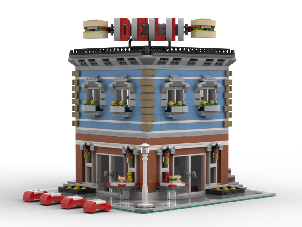 Lego Corner Deli Modular