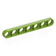 Lego Technic Beam 1 x 7 Thin / Lime