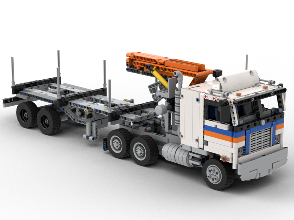 Lego RC Logging Truck (Control+)