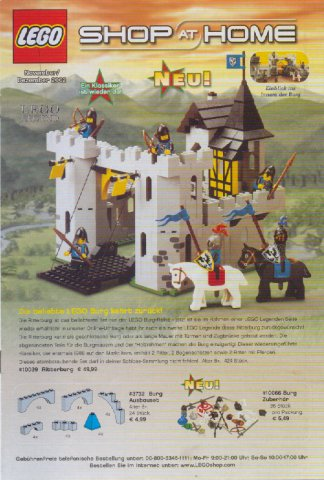 Lego 2002 Insert - World Club Magazine German - November/December