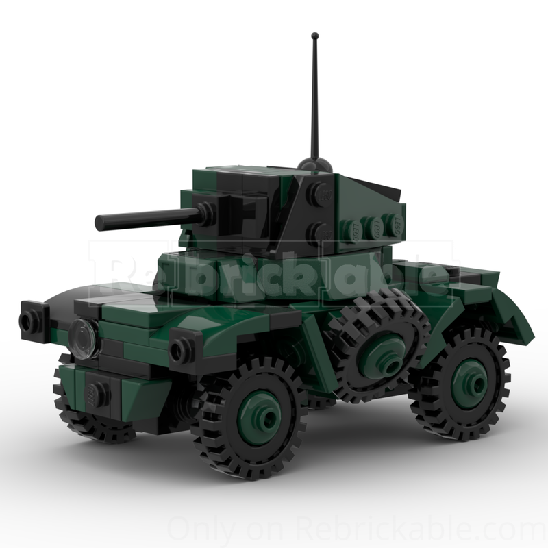 Lego Daimler armoured car