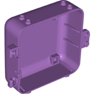 Lego Pod, Square 3 x 8 x 6 2/3 [Female] / Medium Lavender