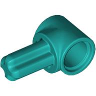 Lego Technic Pin Connector Hub with 1 Axle / Dark Turquoise
