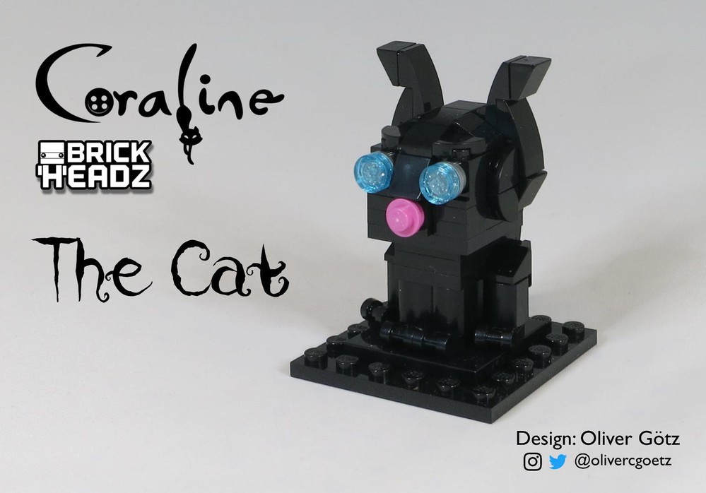 Lego Coraline BrickHeadz: The Cat