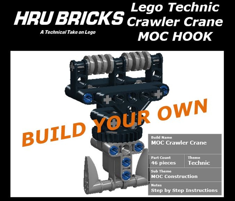 Lego Heavy Lift Crawler Crane Hook