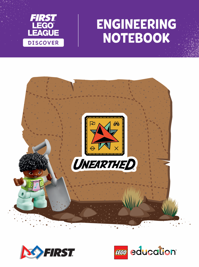 Lego UNEARTHED Engineering Notebook (FLL Discover)