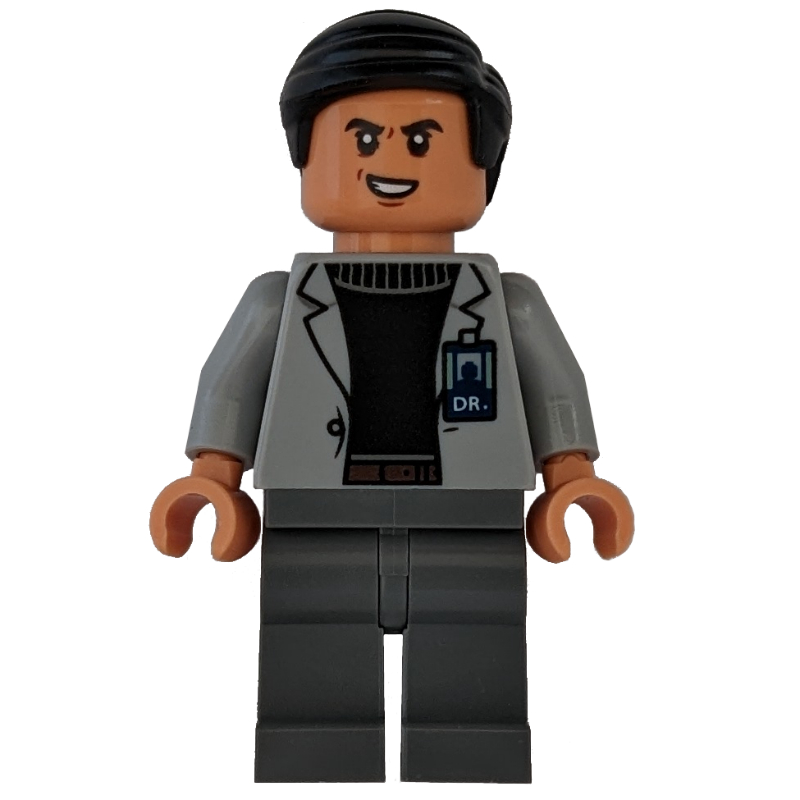Lego Dr. Henry Wu, Scared