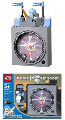 Lego Knights' Kingdom Alarm Clock with Building Toy
