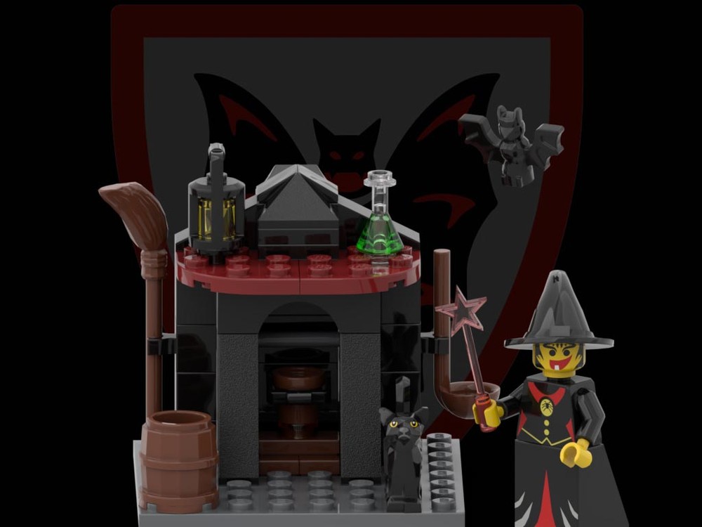 Lego Witch Fireplace