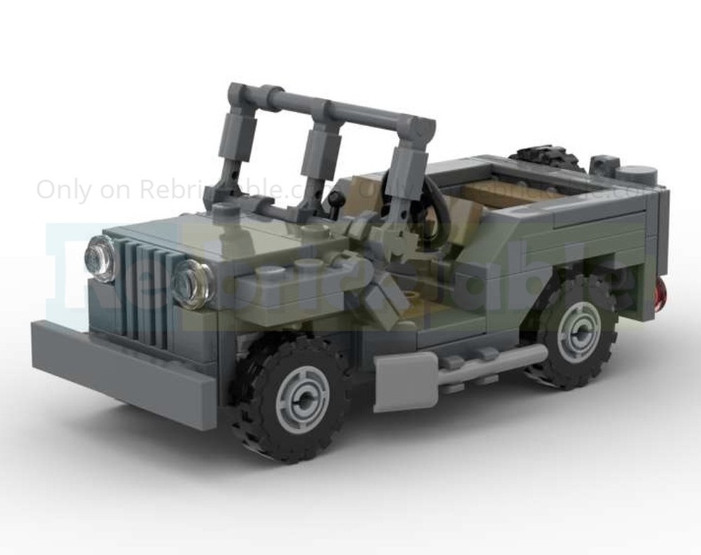 Lego Willys MB/ Ford GPW Jeep