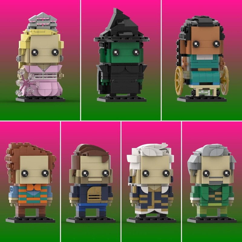 Lego "Wicked" Brickheadz Collection