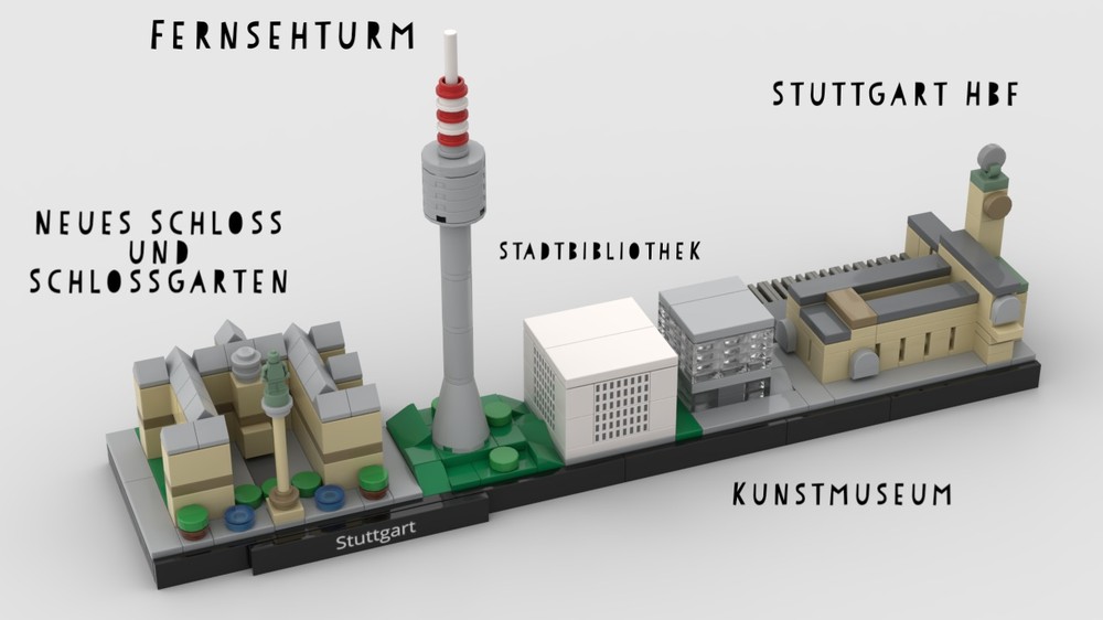Lego Architecture Stuttgart