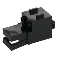 Lego Creature Body Part, Head Blocky, Ender Dragon / Black