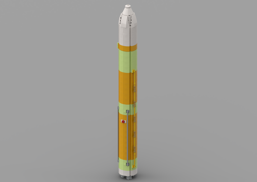Lego H3-30S (1:110 scale - as Saturn V)