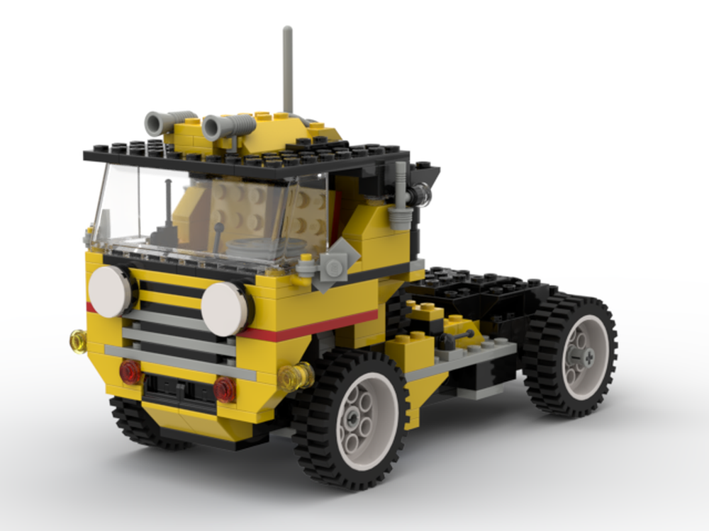 Lego 5510 - Cab-Over with tiltable cabin