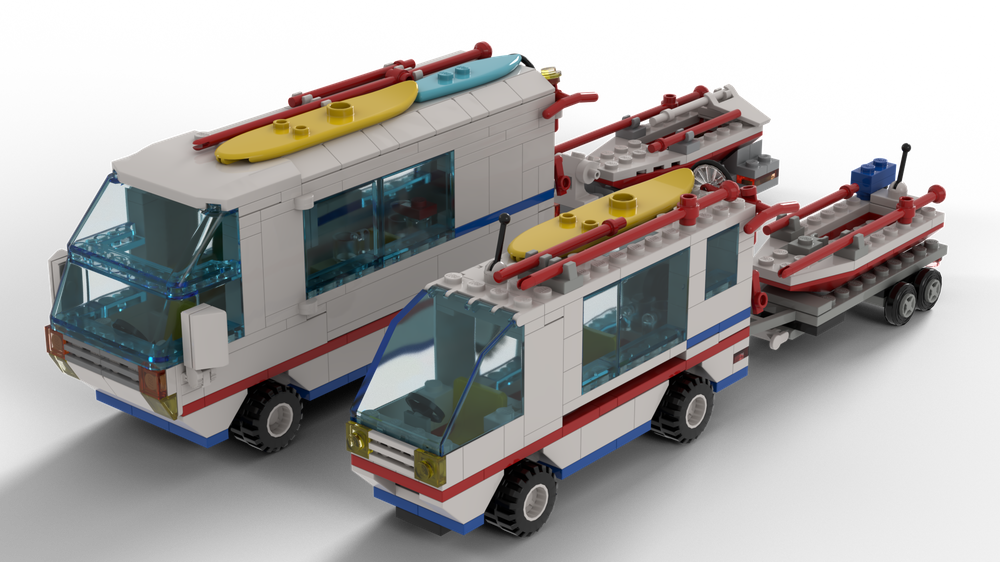 Lego Surf & Sail Camper – Remake of 6351