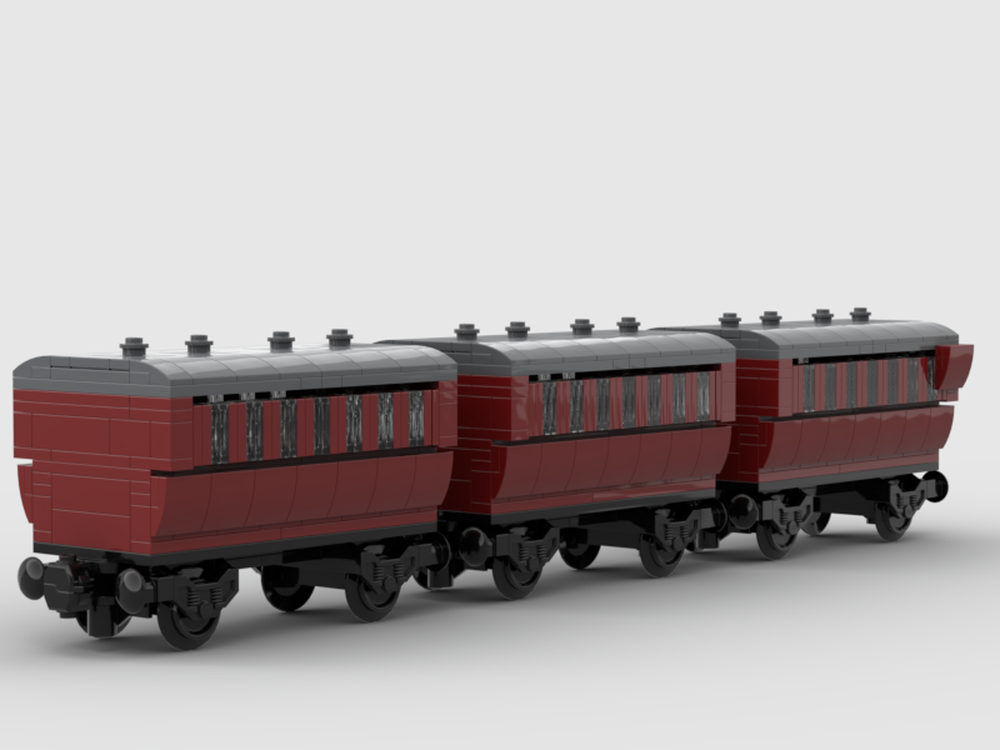 Lego Red Branchline Coaches TVS
