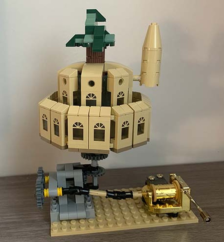 Lego Castle-in-the-sky Music Box