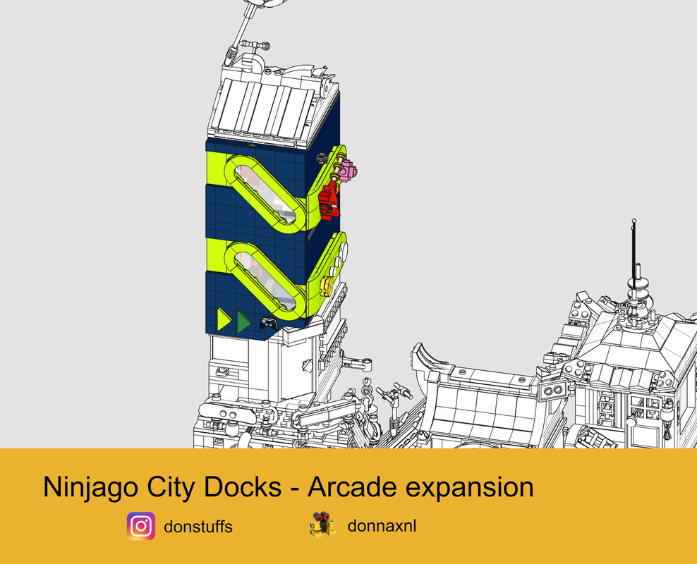 Lego Ninjago City Docks - Arcade expansion