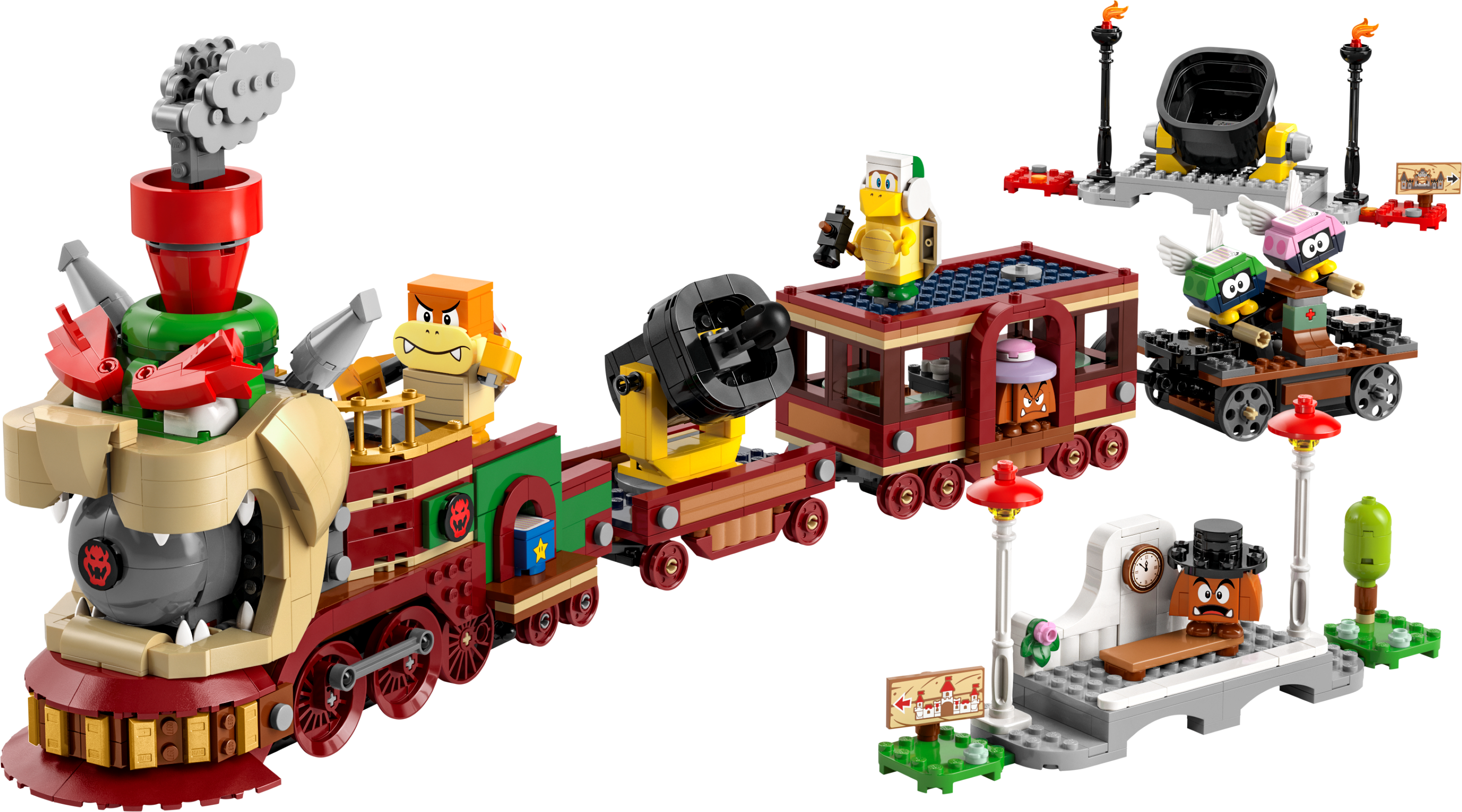 Lego The Bowser Express Train