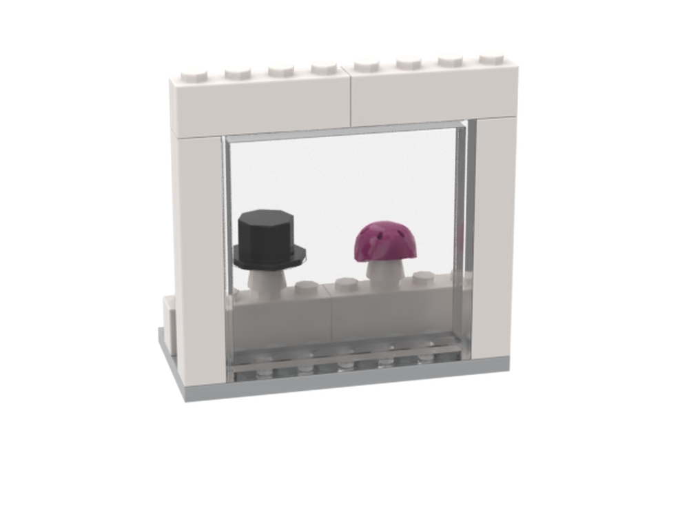 Lego BYGGLEK Hat display