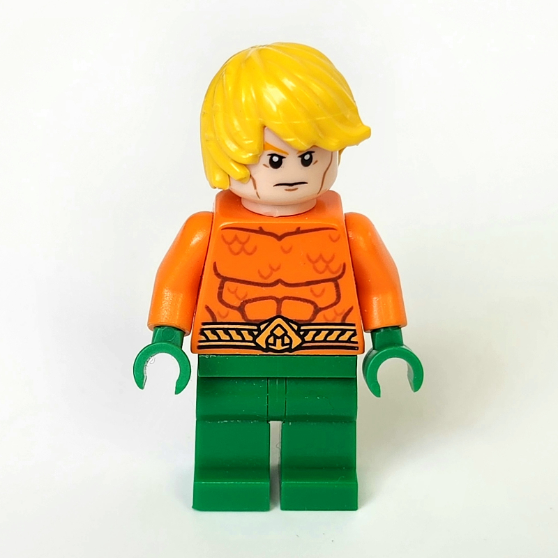 Lego Aquaman, Short Yellow Hair (3626b Head)