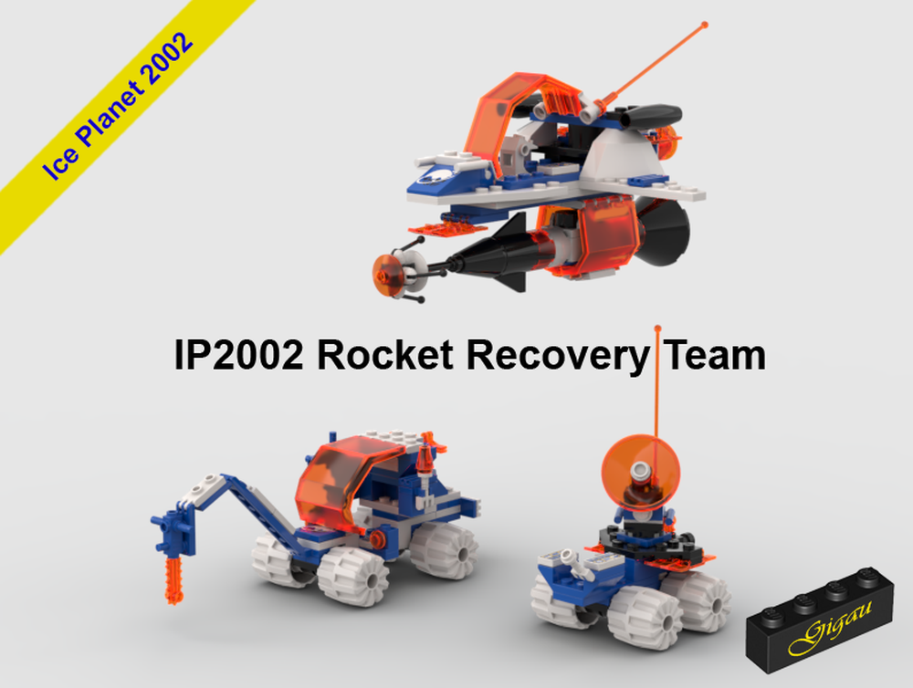 Lego Ice Planet Rocket Recovery Team