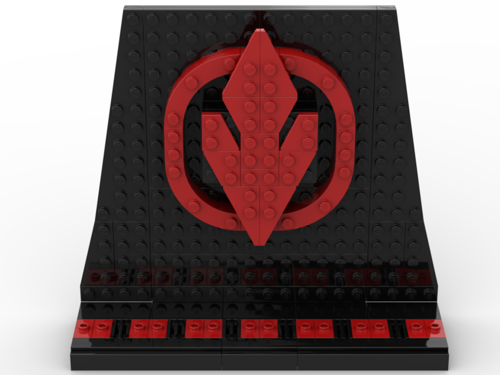 Lego Star Wars Minifigure Stand w/ Final Order Logo