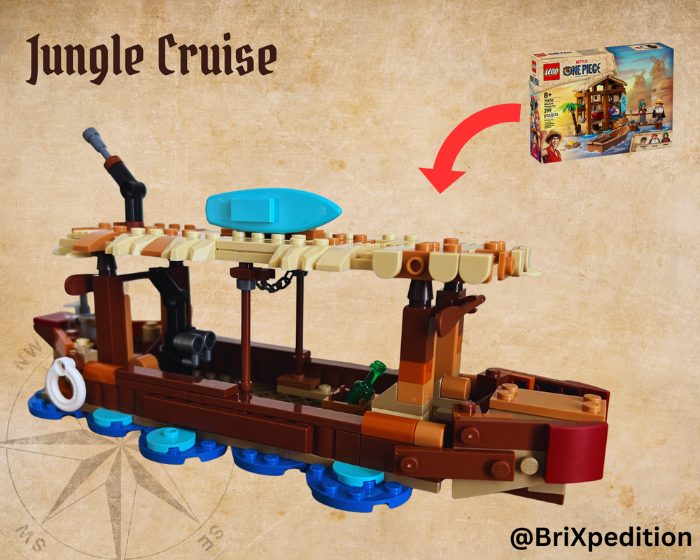 Lego Jungle Cruise Boat