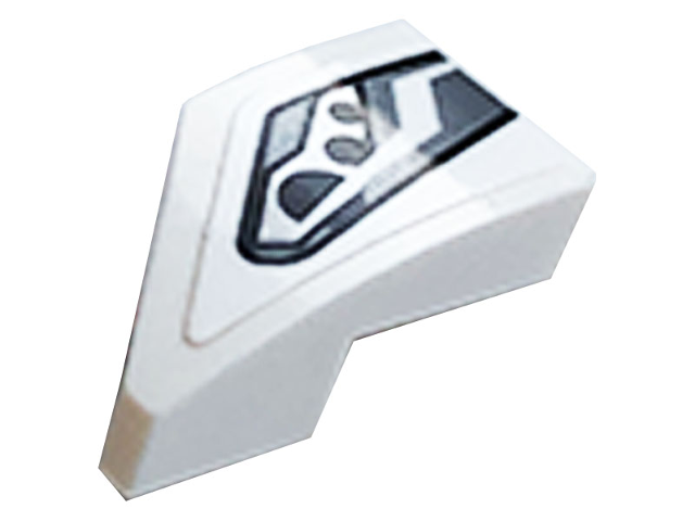 Lego Wedge 2 x 1 x 2/3 Right with Car Headlight Pattern (Sticker) - Set 76896