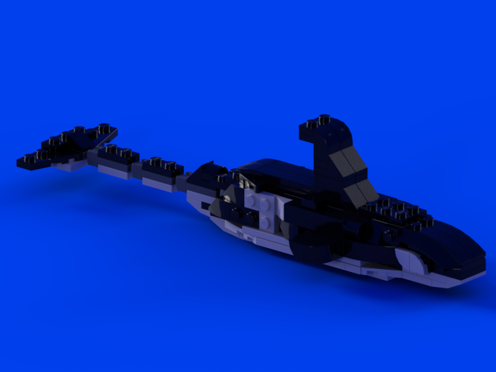 Lego killer whale