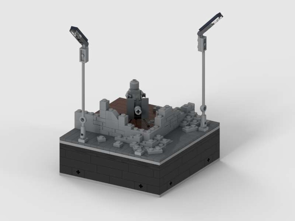 Lego Modular Ruins - Building Corner