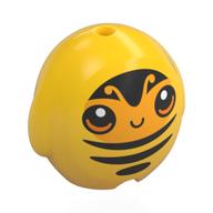 Lego Pillow Plush Toy with Bee Print / Yellow